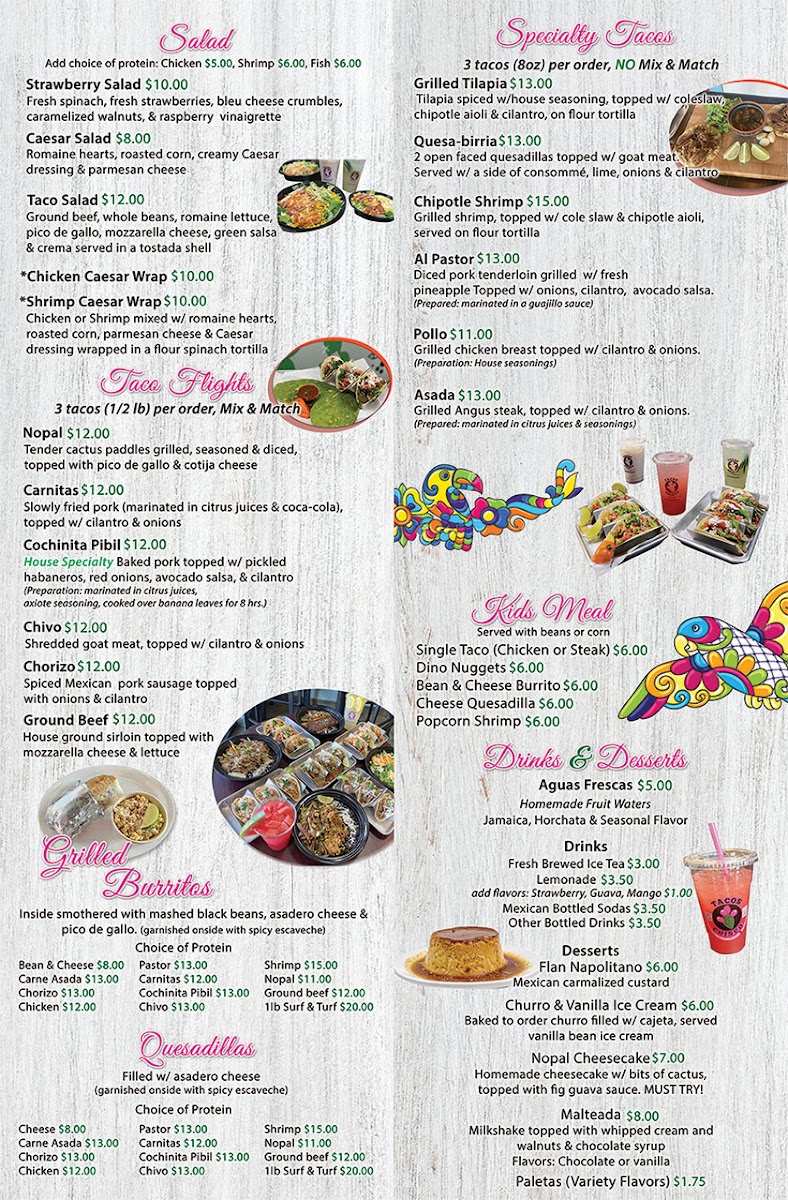 Tacos Chisco Photo Menu 2