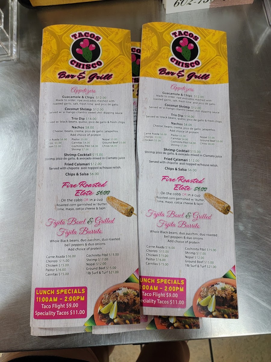 Tacos Chisco Photo Menu 4