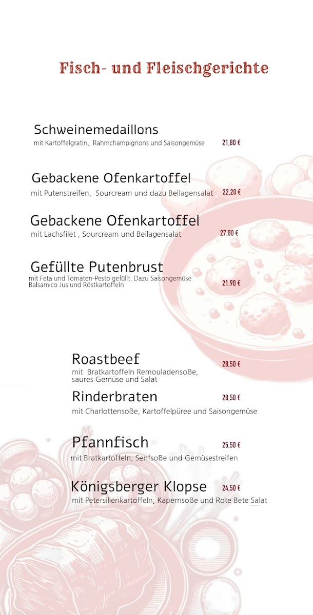 Grenadine Lübeck Photo Menu 1