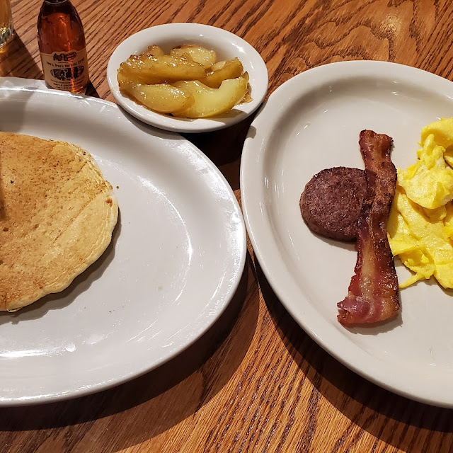 The Cracker Barrel's Country Boy Breakfast
