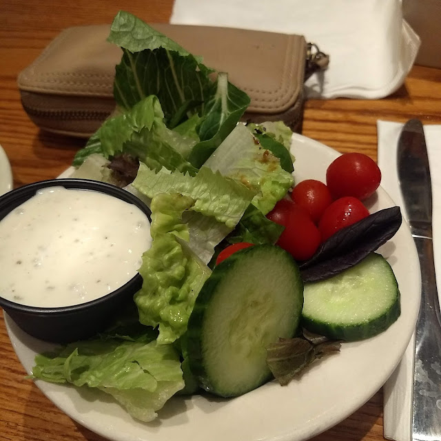 Salad with a Side of Salad Dressing