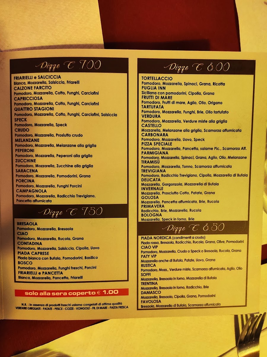 Ciao Vip 1 Photo Menu 2