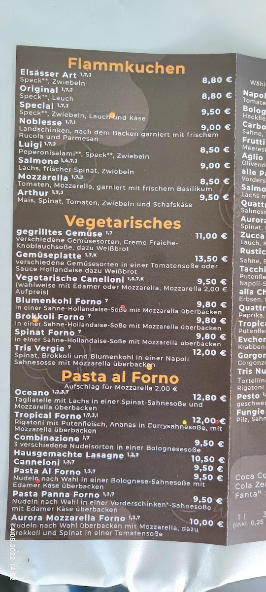 Pasta Pasta 5 Sterne Photo Menu 6