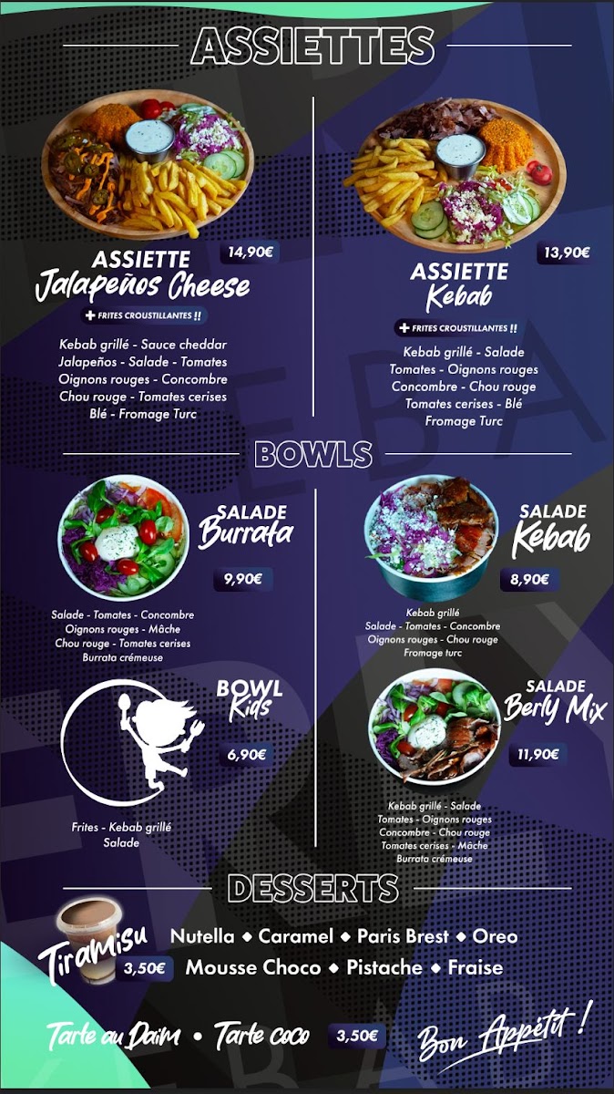 BERLY KEBAB Photo Menu 1