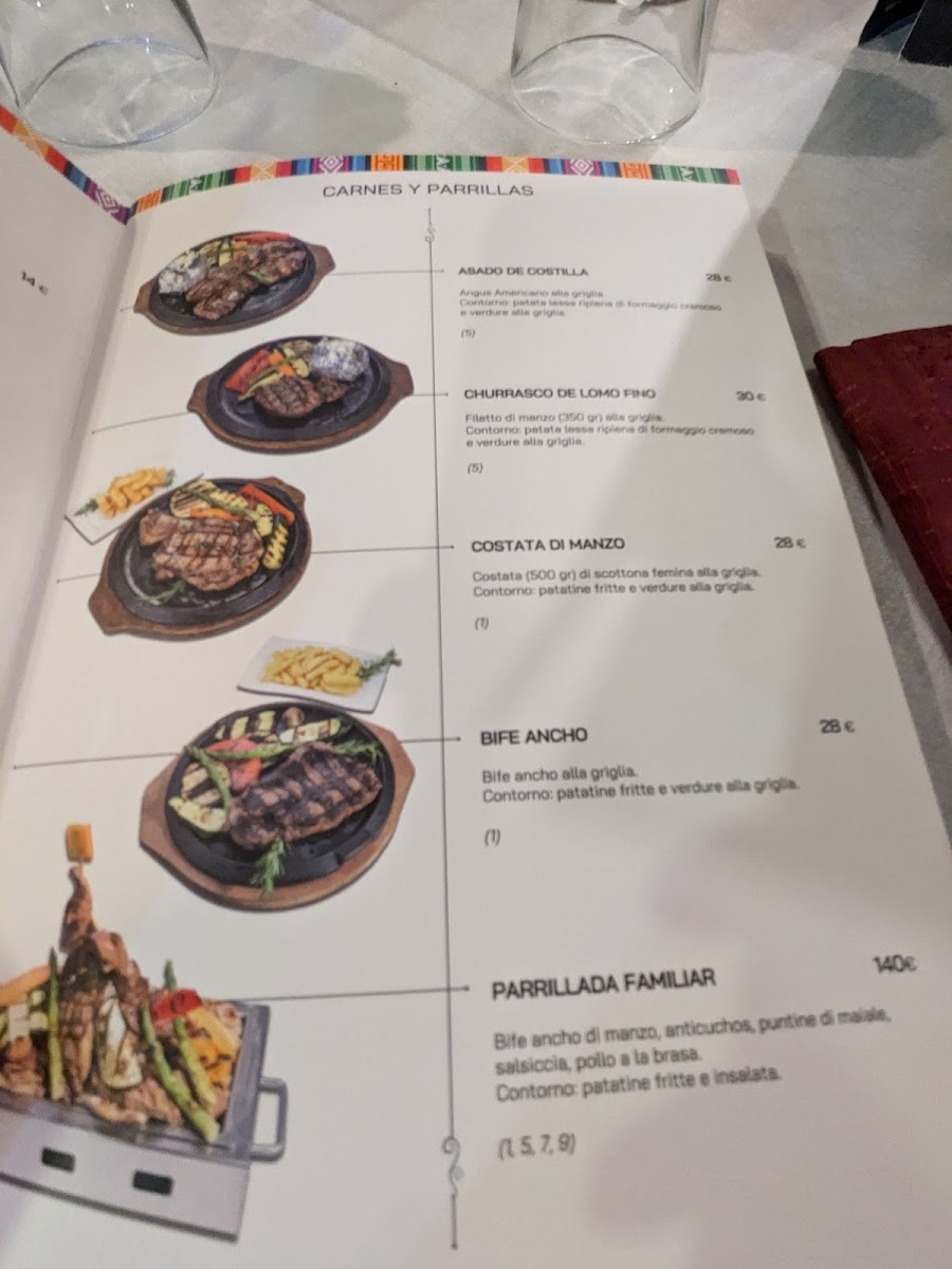 La Cumbre Photo Menu 8