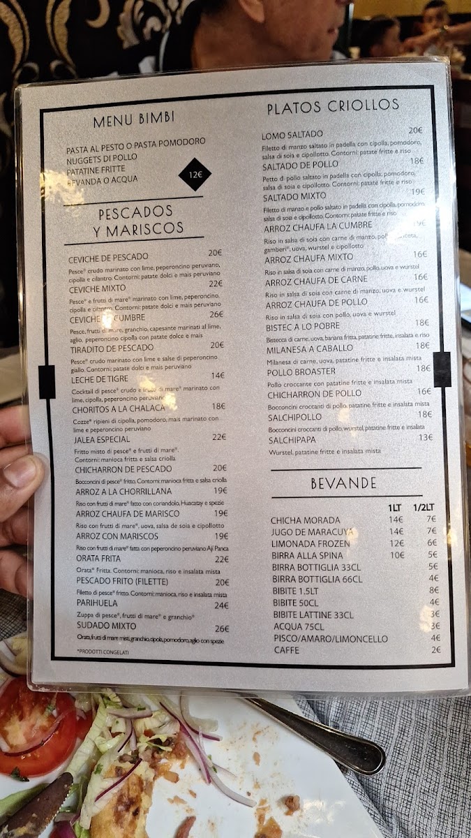 La Cumbre Photo Menu 9