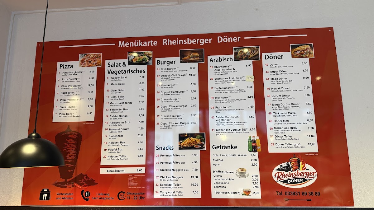 Rheinsberger Döner (auch Lieferservice) Photo Menu 2