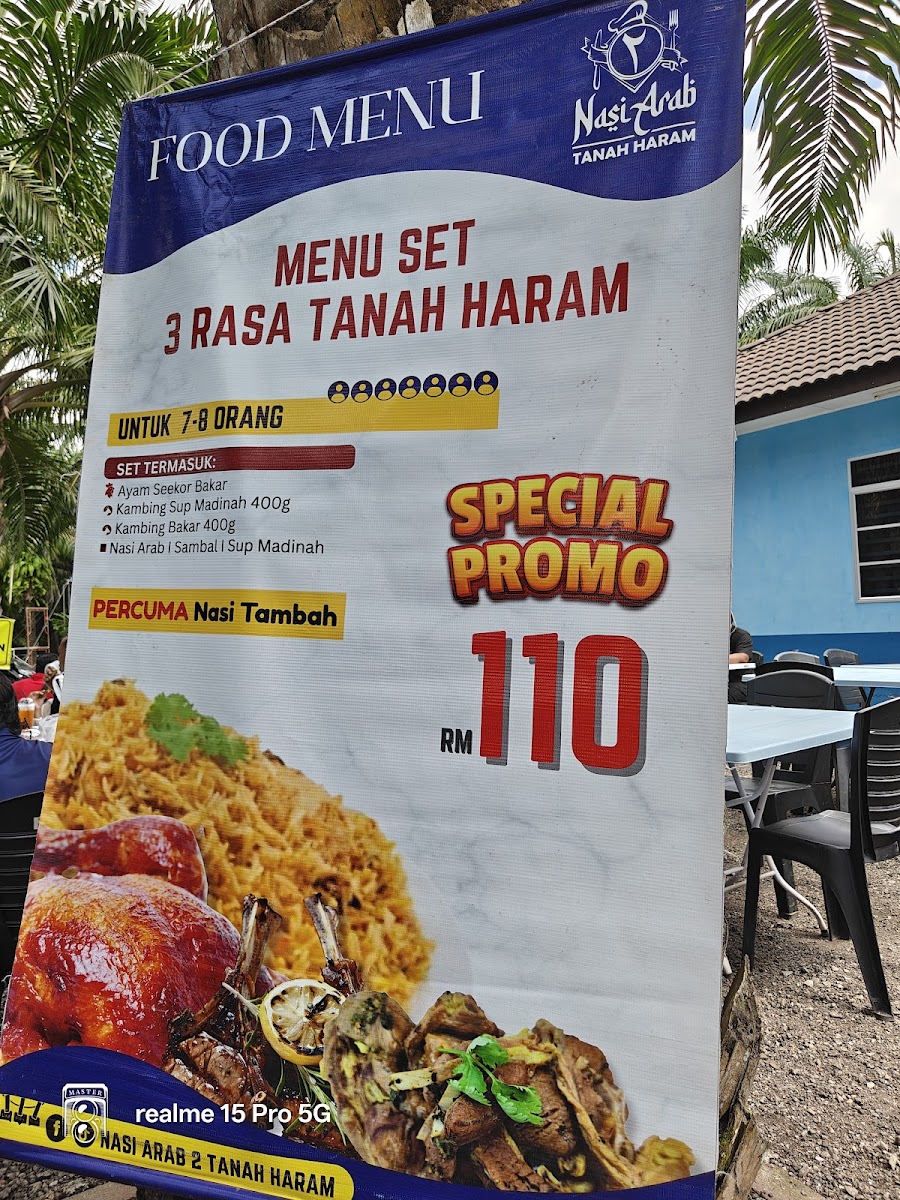 D' Kurma - Nasi Arab 2 Tanah Haram Photo Menu 5