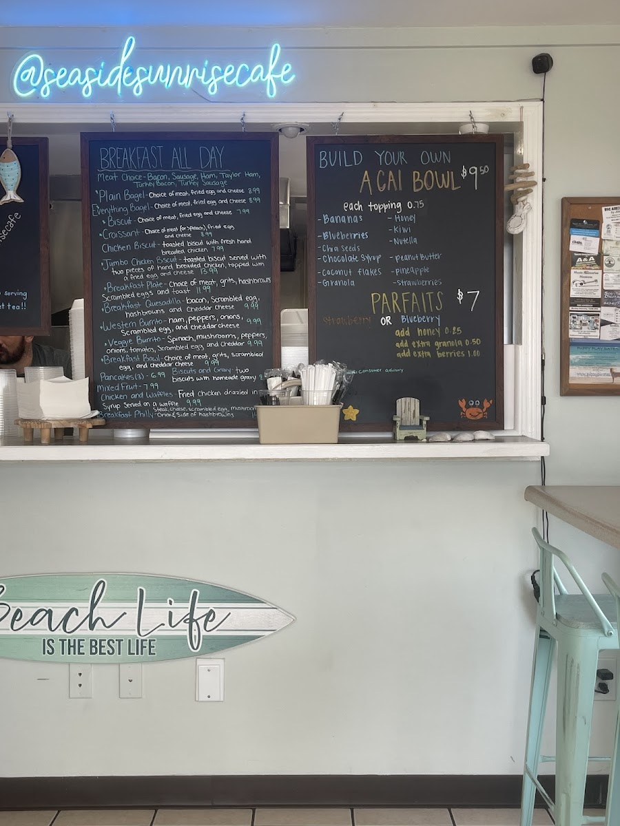 SeaSide SunRise Cafe Photo Menu 10