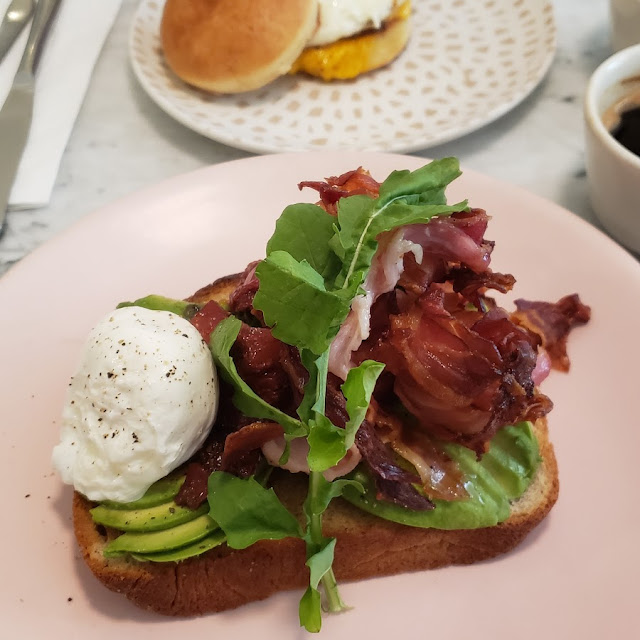 Avocado Toast with Bacon