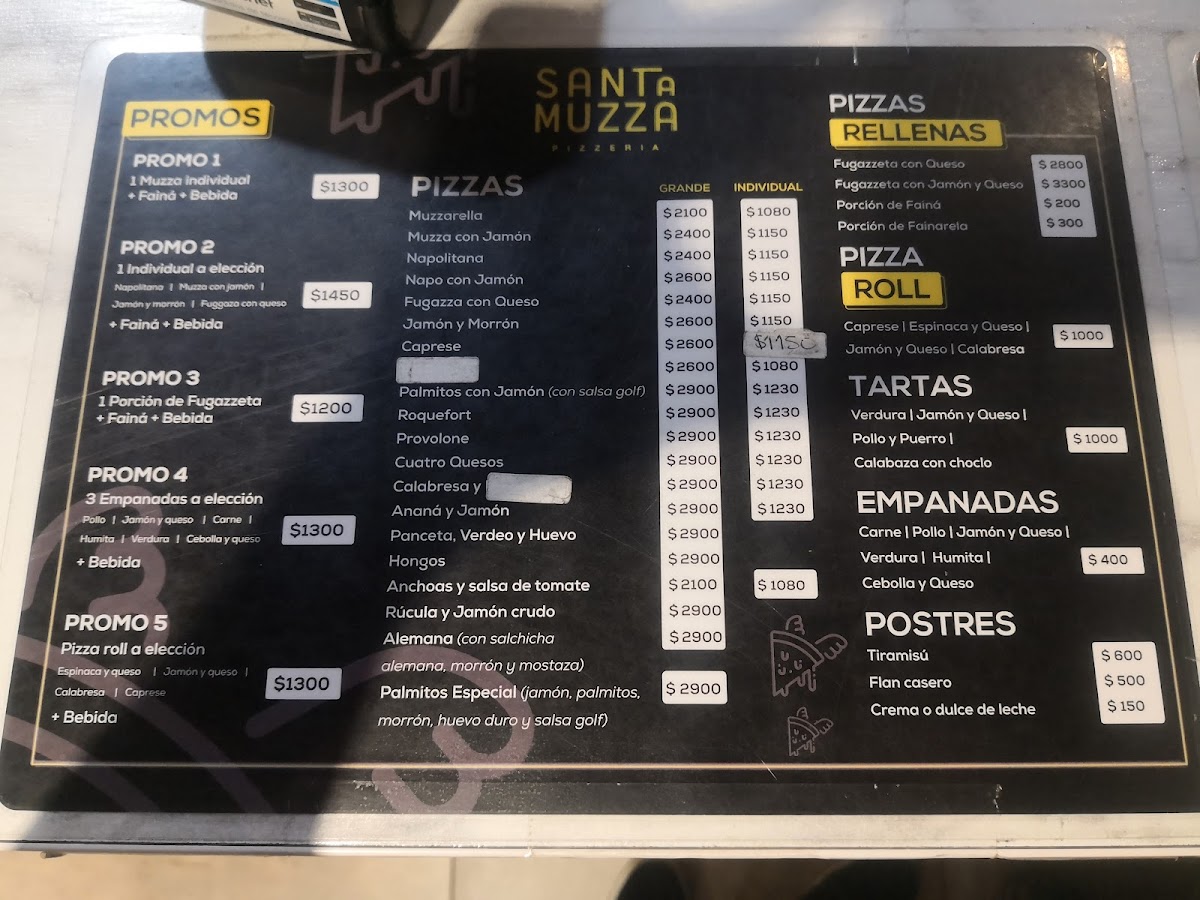 Santa Muzza Pizzería Photo Menu 5