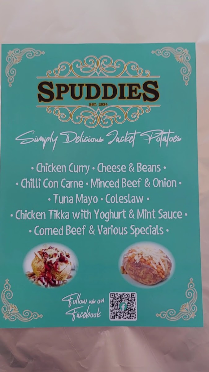SPUDDIES Photo Menu 1