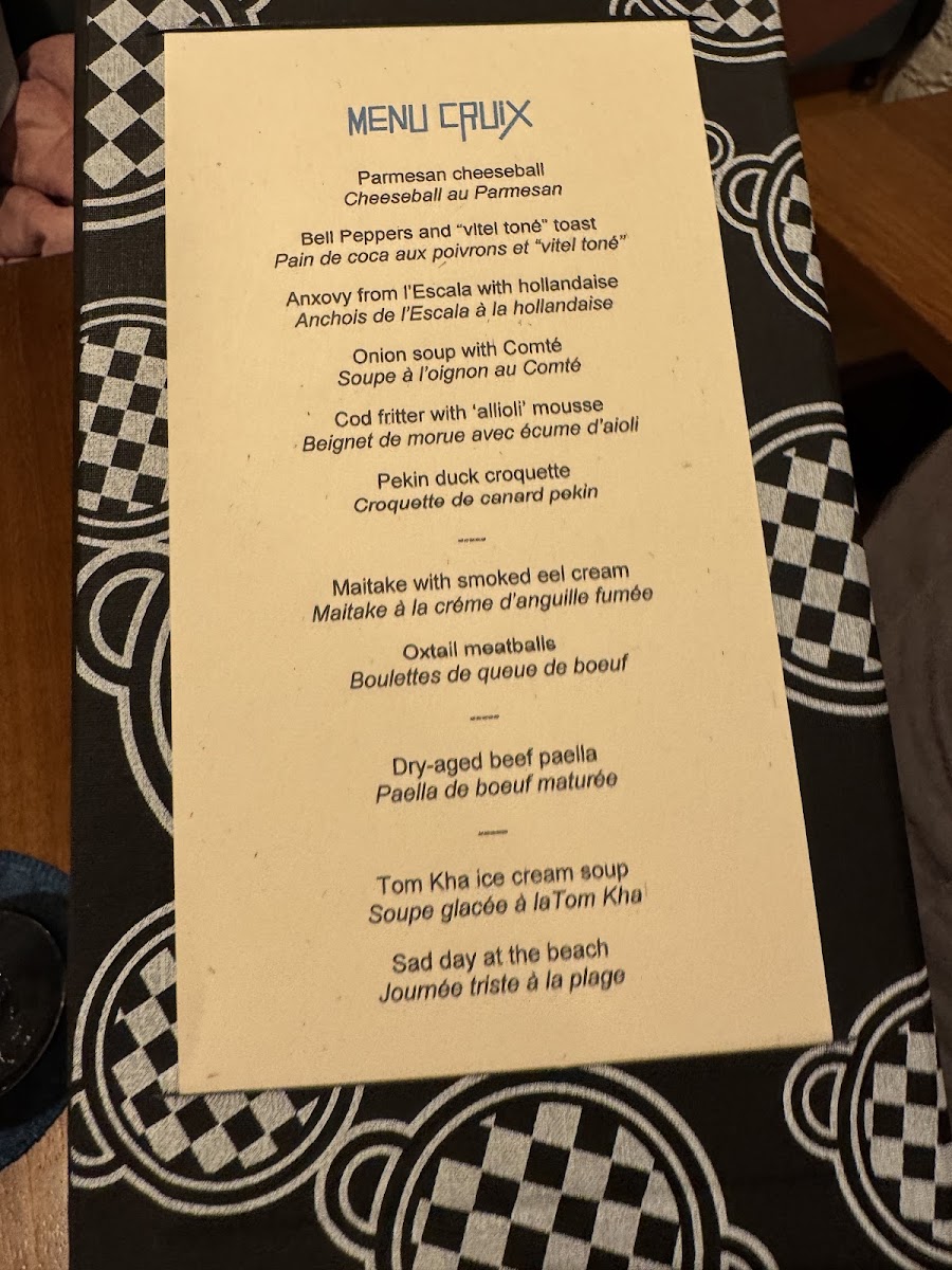 CruiX Restaurant Photo Menu 4