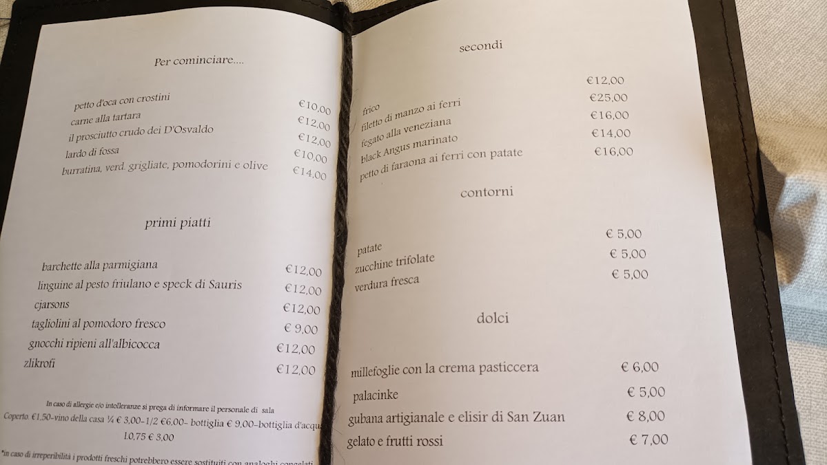 Vecia Gorizia sas Photo Menu 5