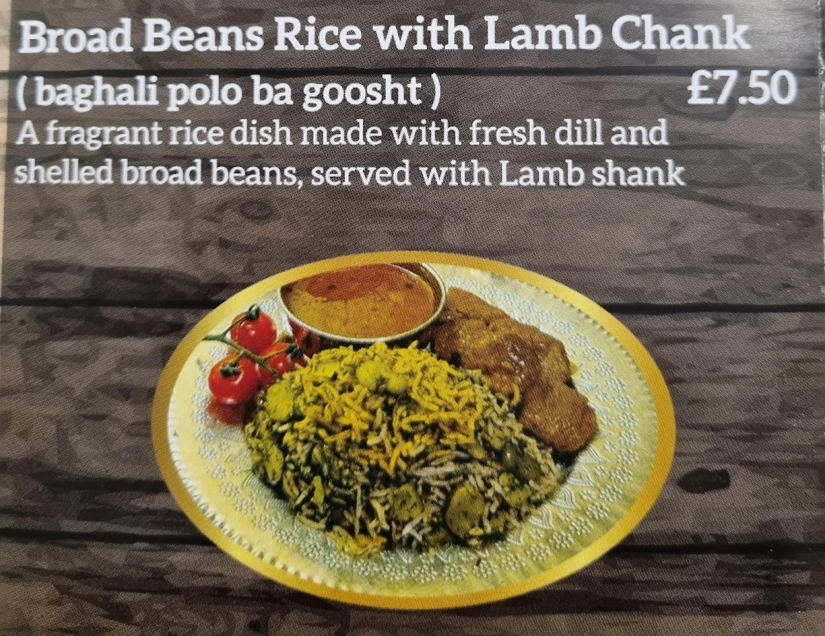 Dina Persian Meals Photo Menu 7