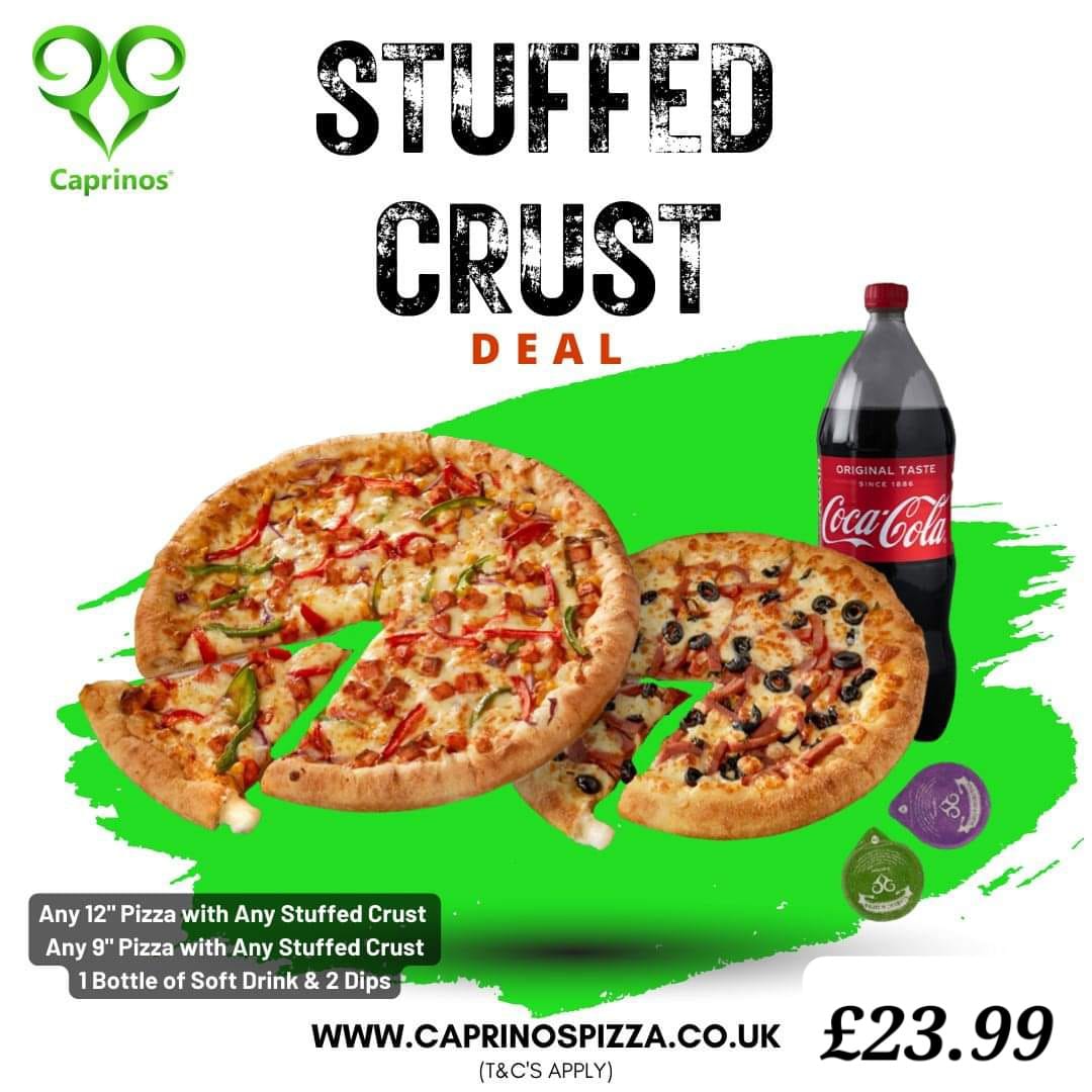 Caprinos Pizza Liverpool Photo Menu 8
