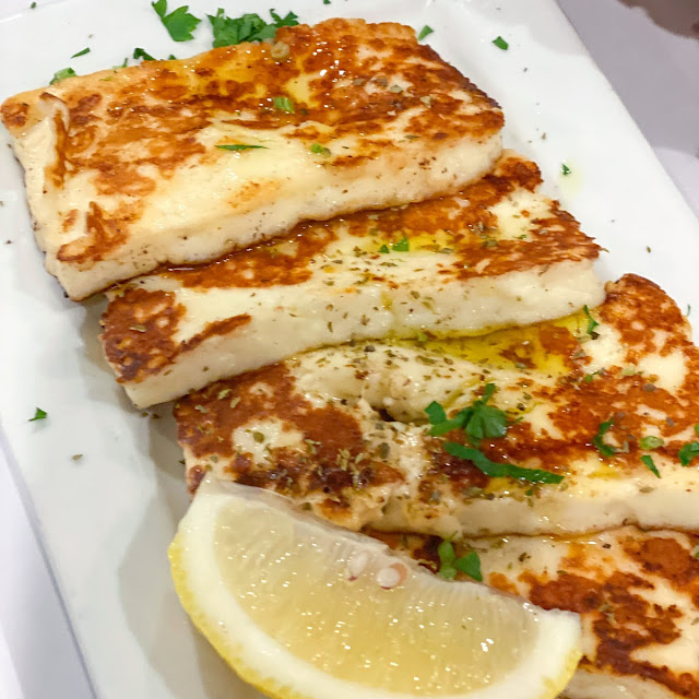 Grilled Haloumi Cheese