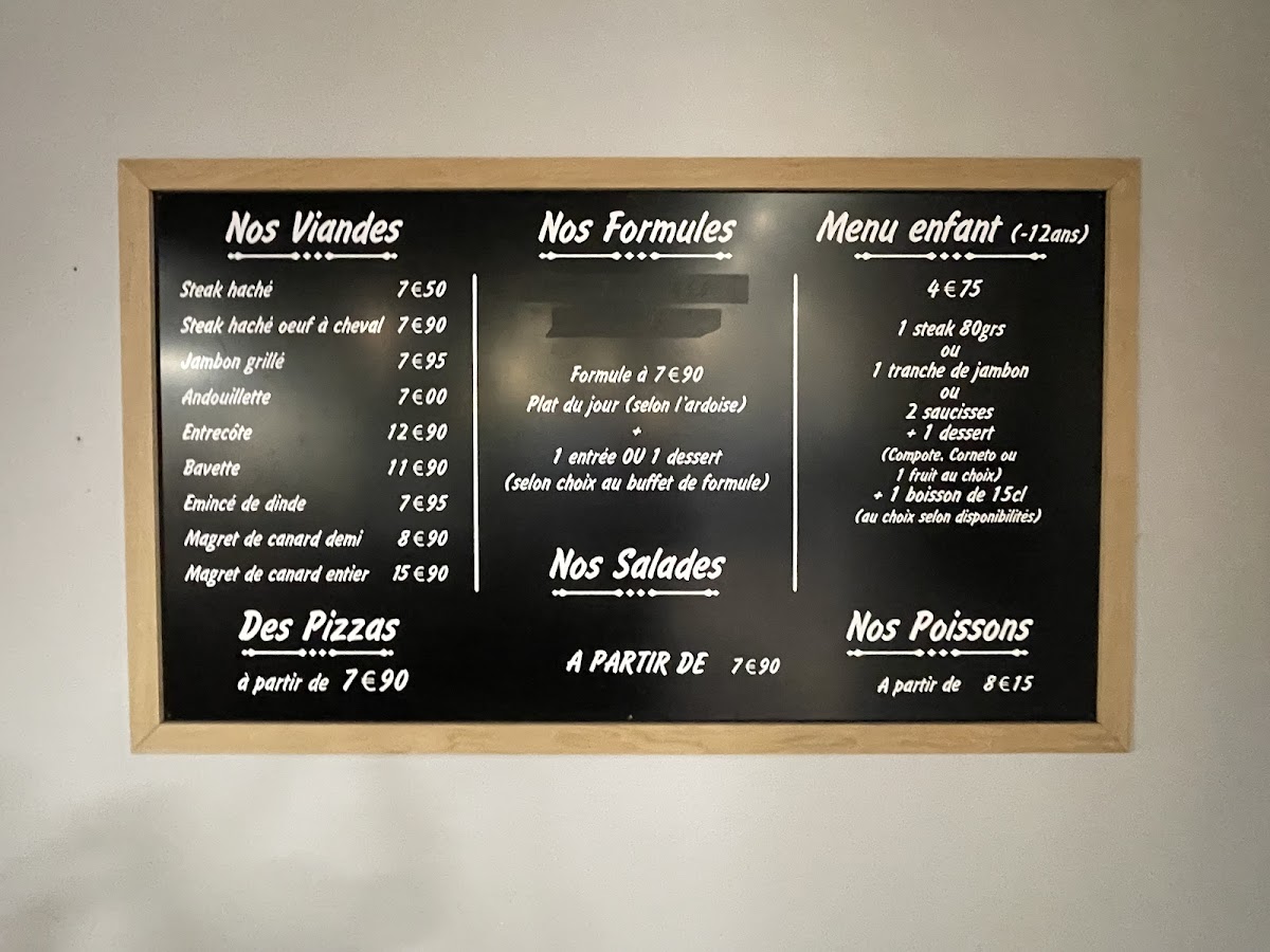 Cafétéria Photo Menu 2