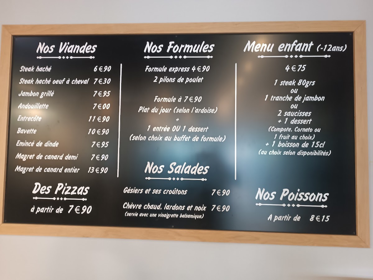 Cafétéria Photo Menu 3