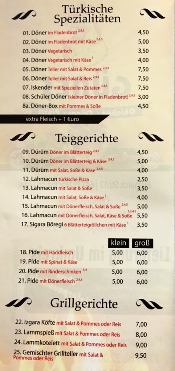Günes Döner Photo Menu 3