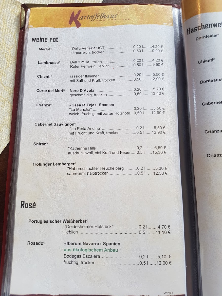 Kartoffelhaus Photo Menu 10