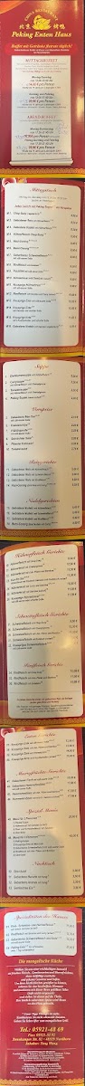 Peking Enten Haus Photo Menu 7