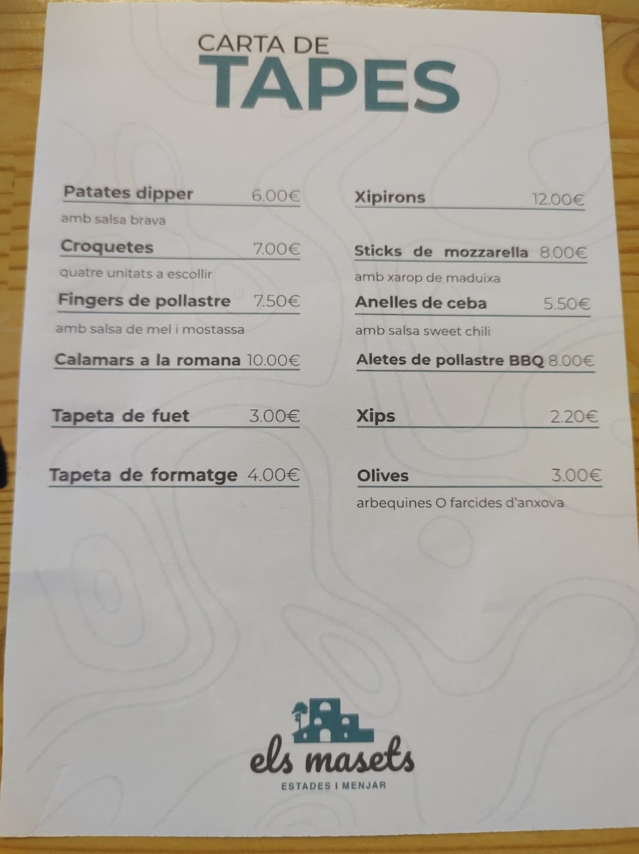 Refugi Els Masets Photo Menu 3