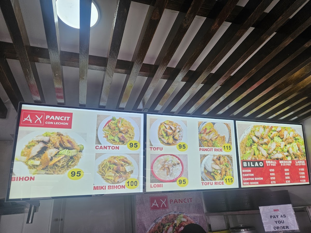 AX Pancit Con Lechon JP Rizal Photo Menu 1