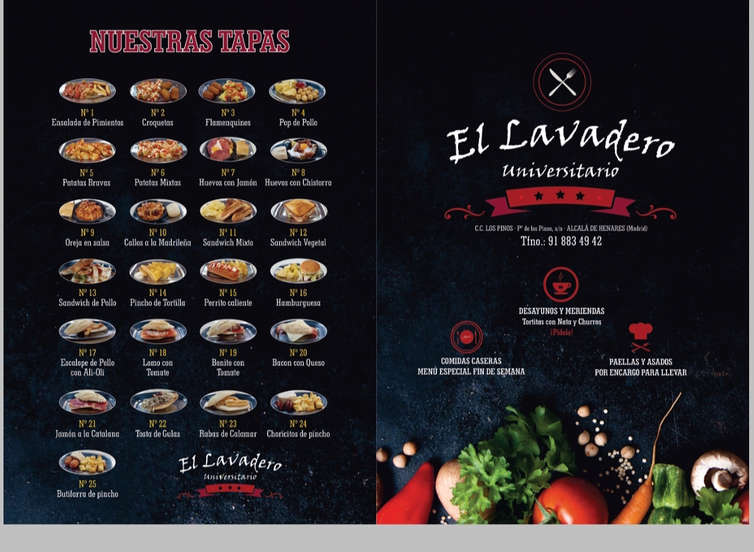 EL LAVADERO UNIVERSITARIO Photo Menu 1