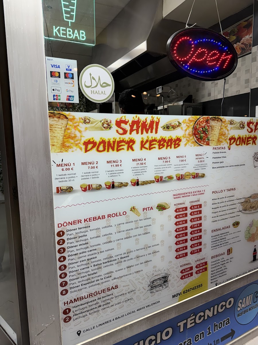 Sami Doner Kebab Photo Menu 3