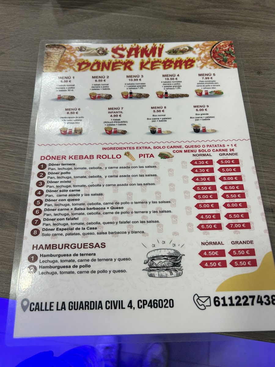 Sami Doner Kebab Photo Menu 6
