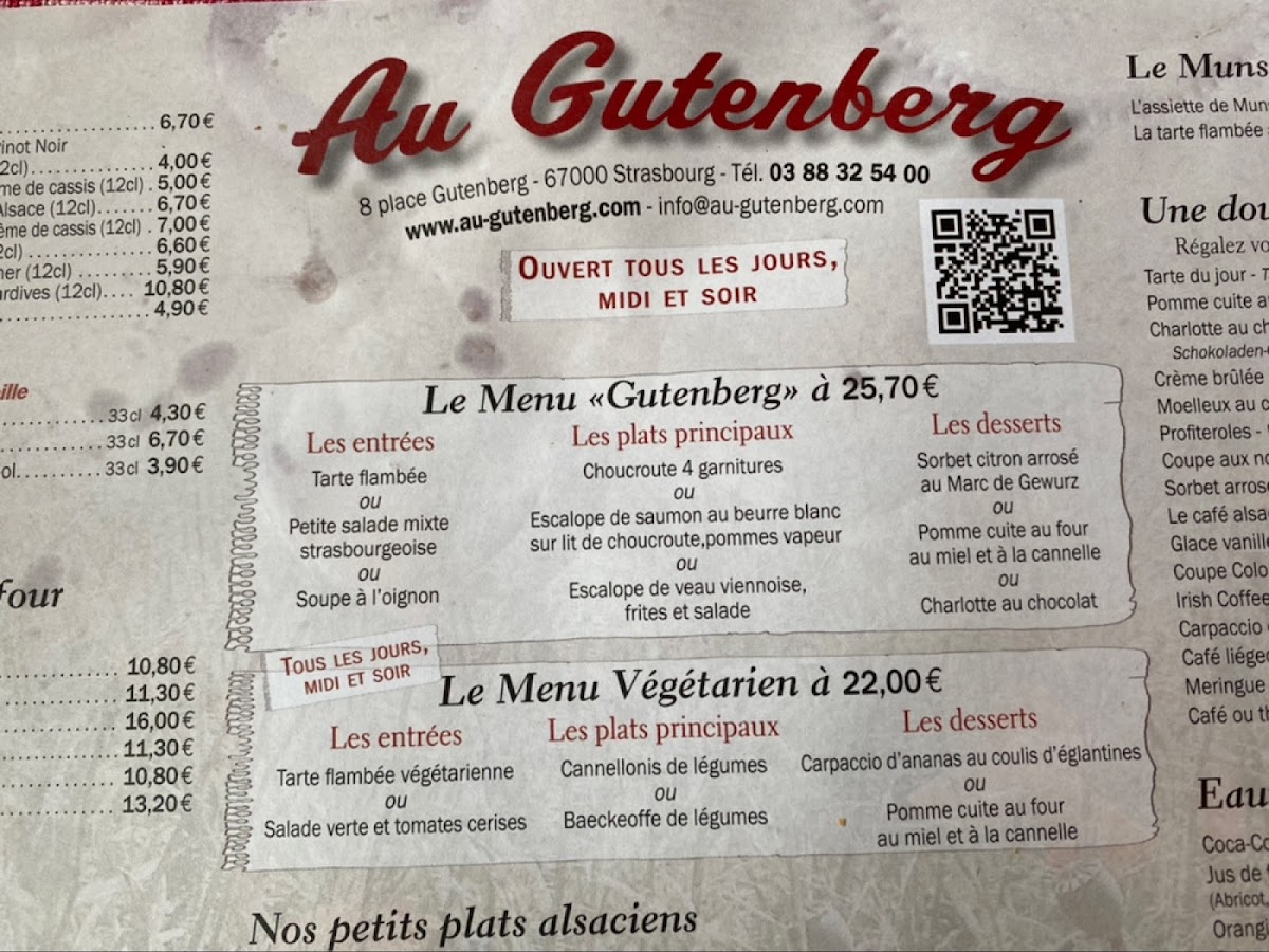 Au Gutenberg Photo Menu 3