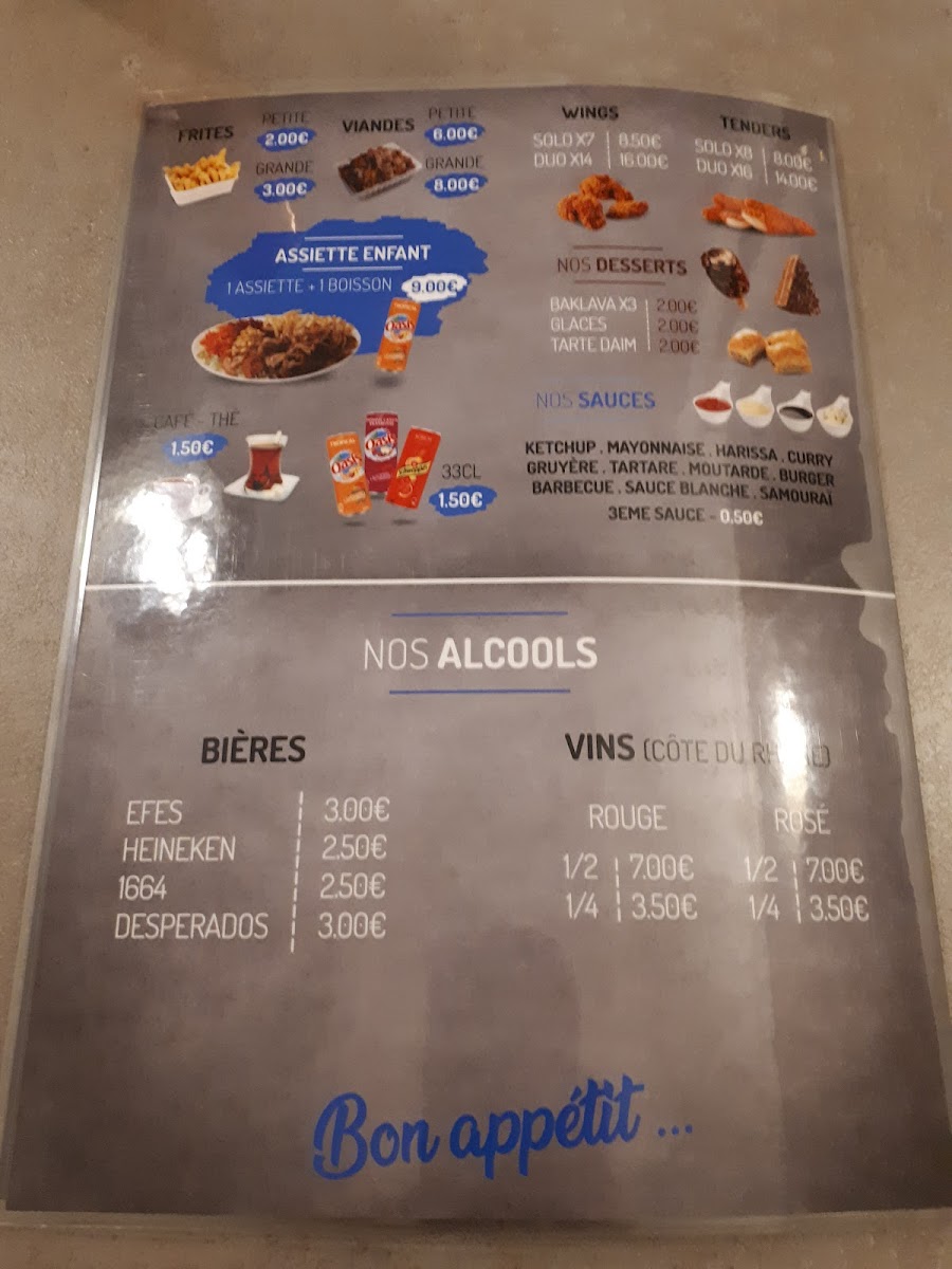 Restaurant RONEY KEBAB Photo Menu 4