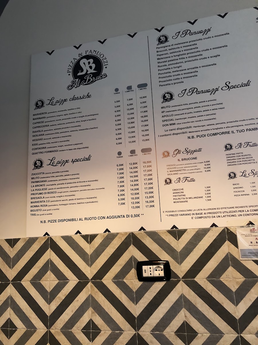 Al Bruco Photo Menu 2
