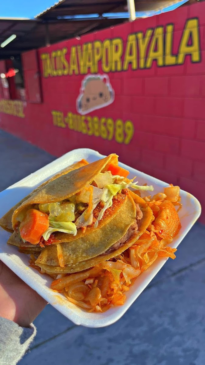 Tacos A Vapor Ayala