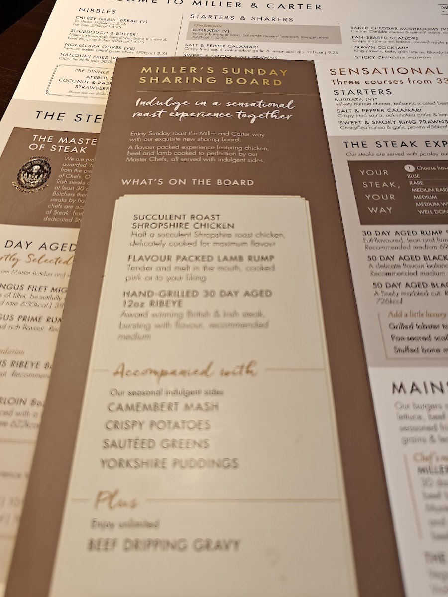Miller & Carter Chigwell Photo Menu 5