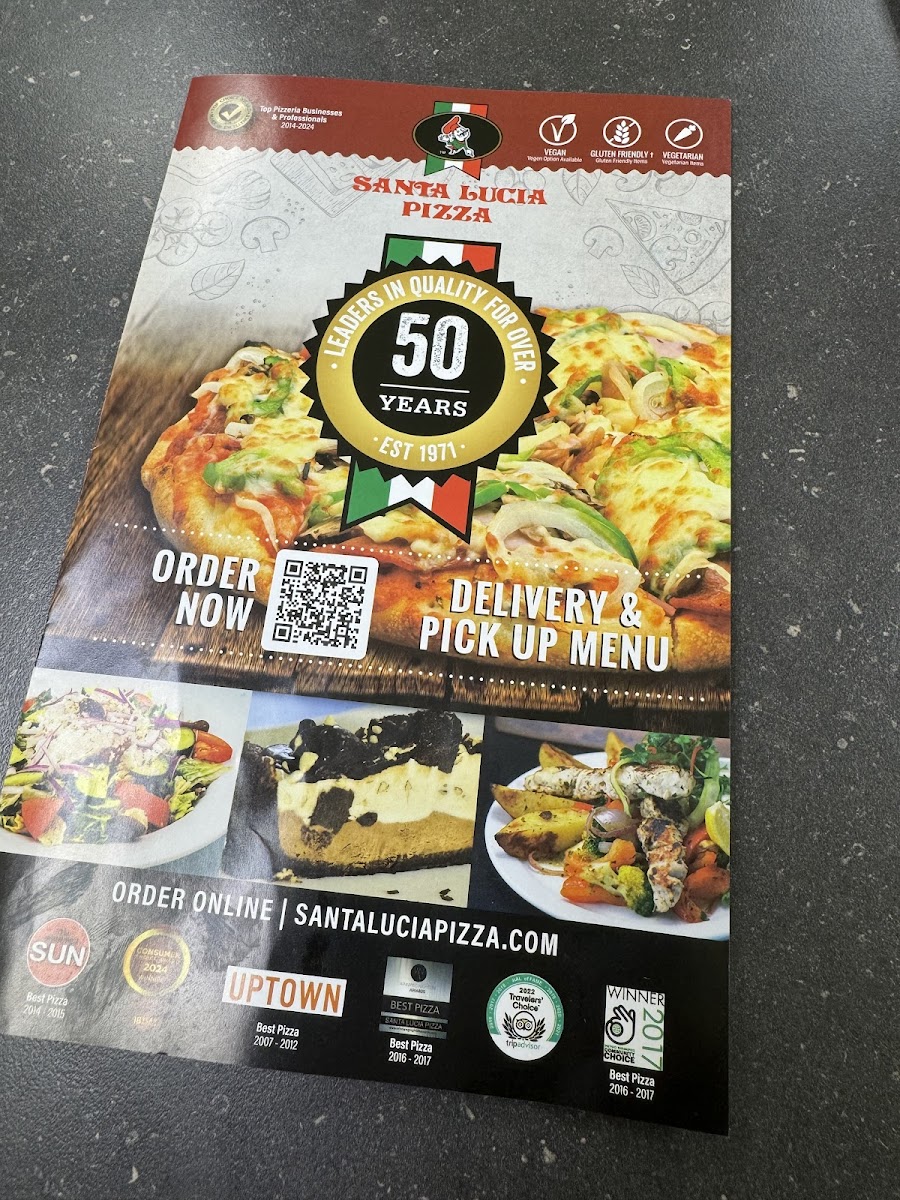 Santa Lucia Pizza Saskatoon East Photo Menu 3