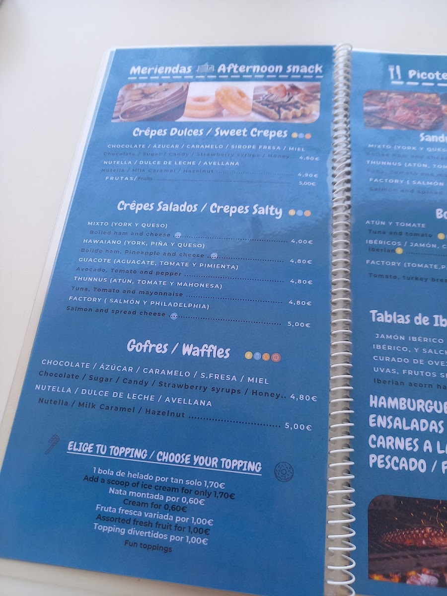 Ice cream Factory coffee Photo Menu 10