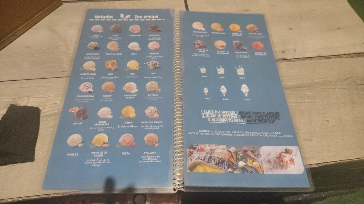 Ice cream Factory coffee Photo Menu 6