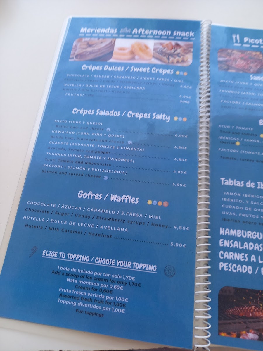 Ice cream Factory coffee Photo Menu 9