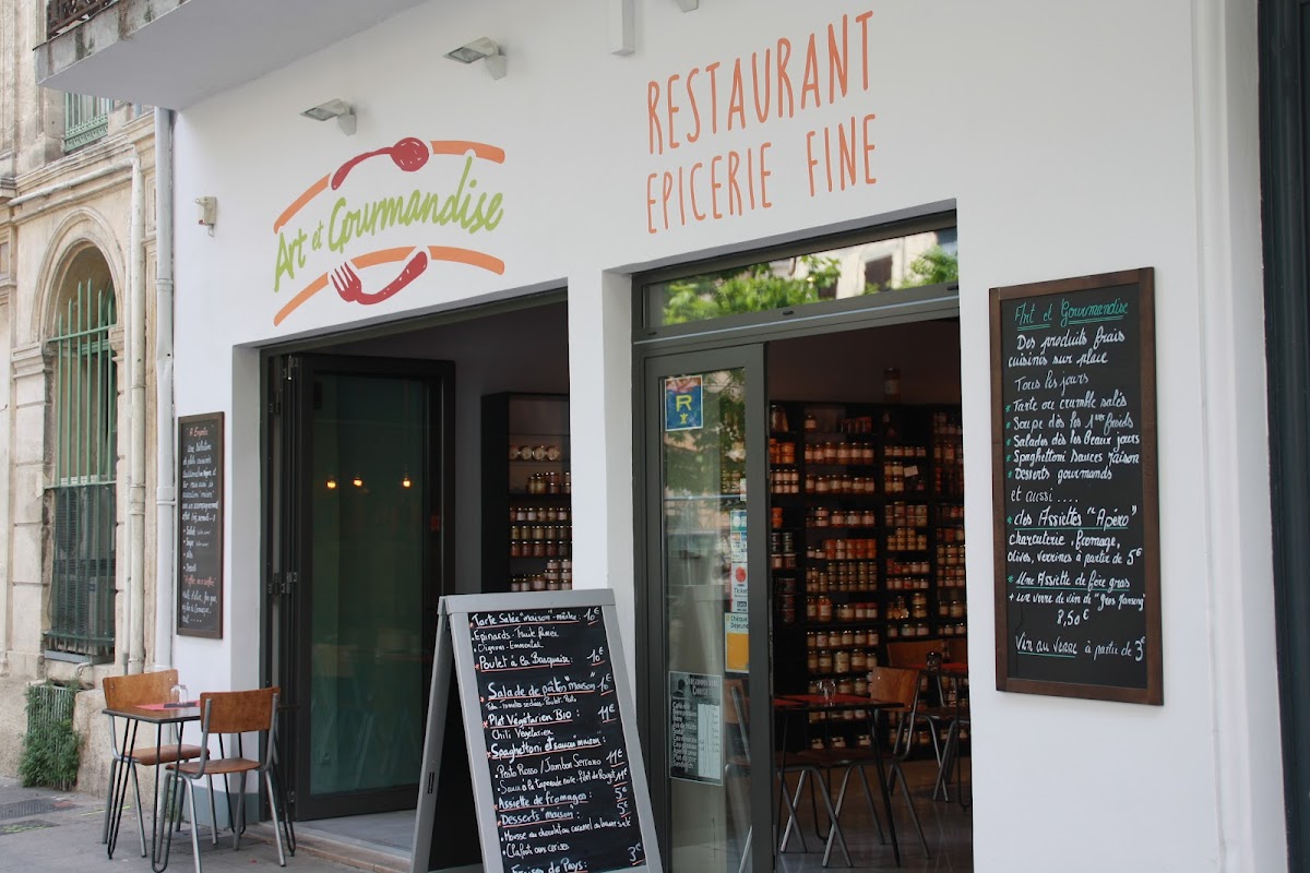 Art & Gourmandise - Restaurant Arles Photo Menu 1