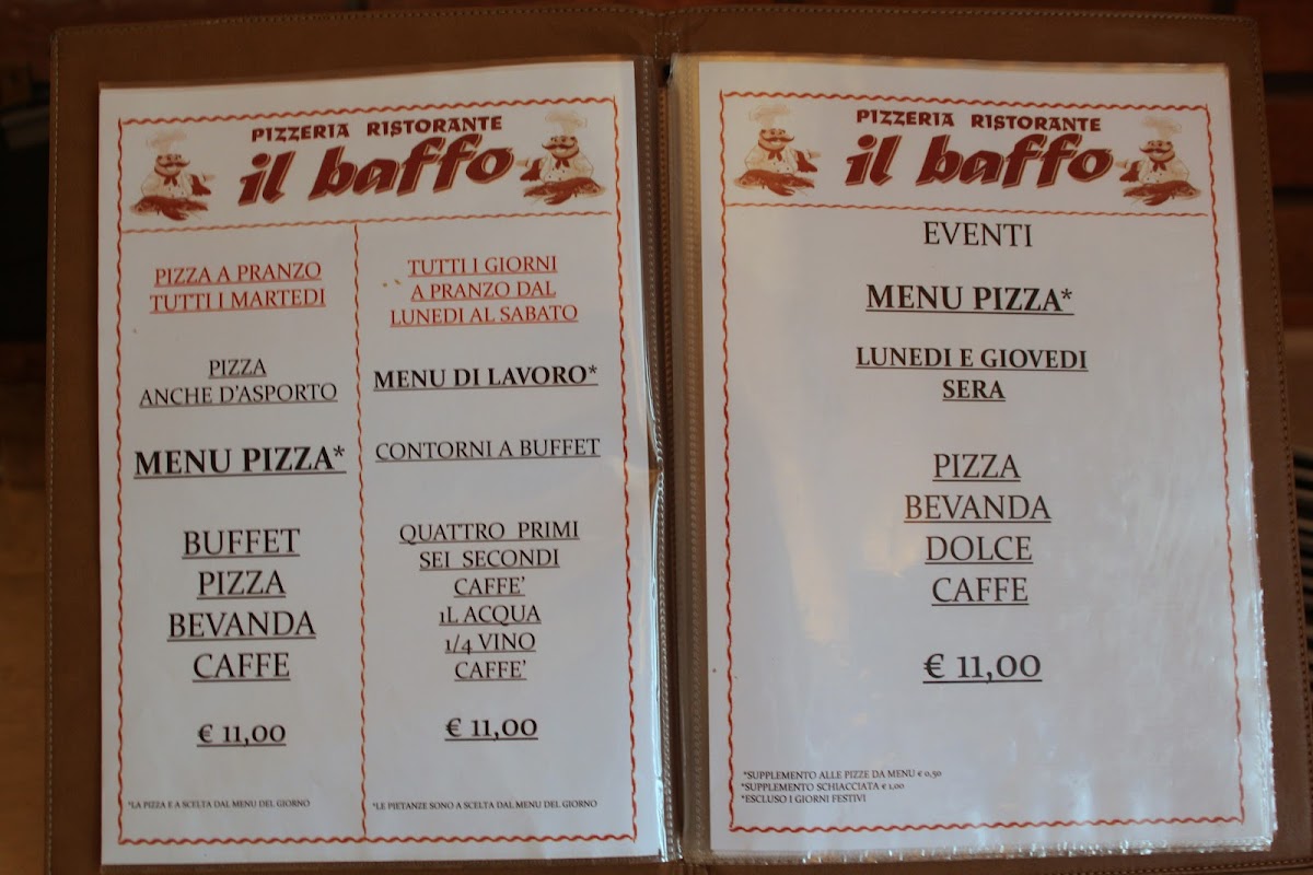Ristorante Pizzeria 'Il Baffo' Photo Menu 2