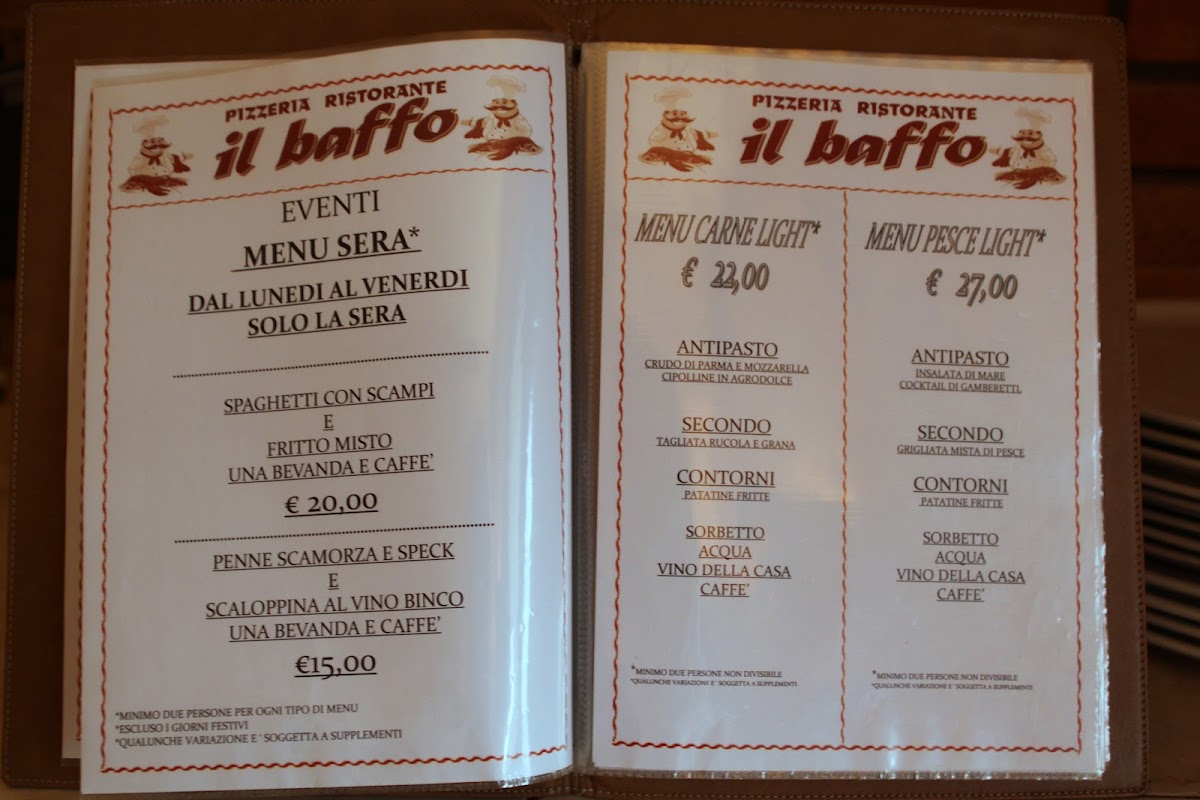 Ristorante Pizzeria 'Il Baffo' Photo Menu 4