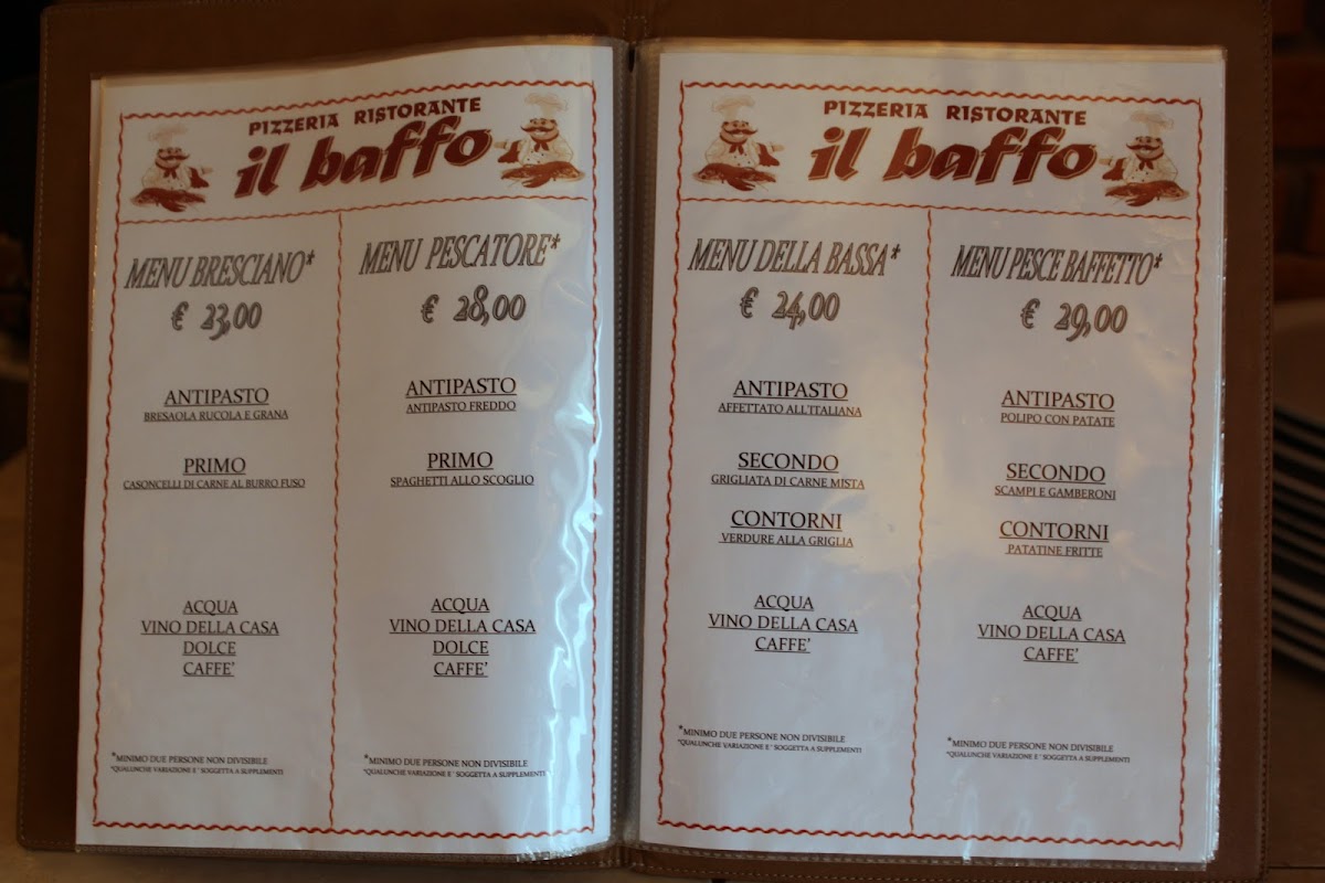 Ristorante Pizzeria 'Il Baffo' Photo Menu 5