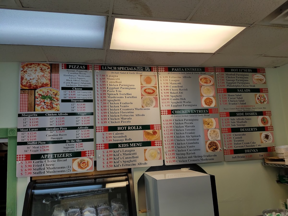 Frankie's Photo Menu 10