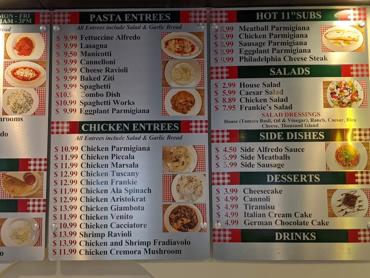 Frankie's Photo Menu 6