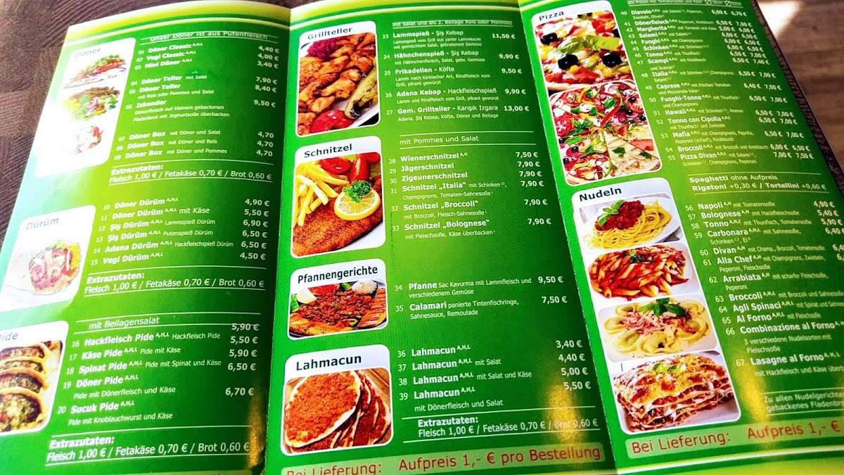DIVAN Restaurant Mindelheim Photo Menu 2