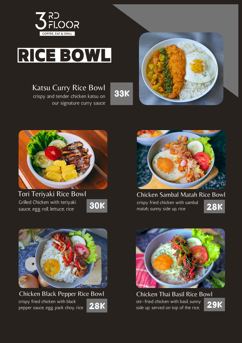 3rd Floor Coffee, Eat & Chill Photo Menu 2