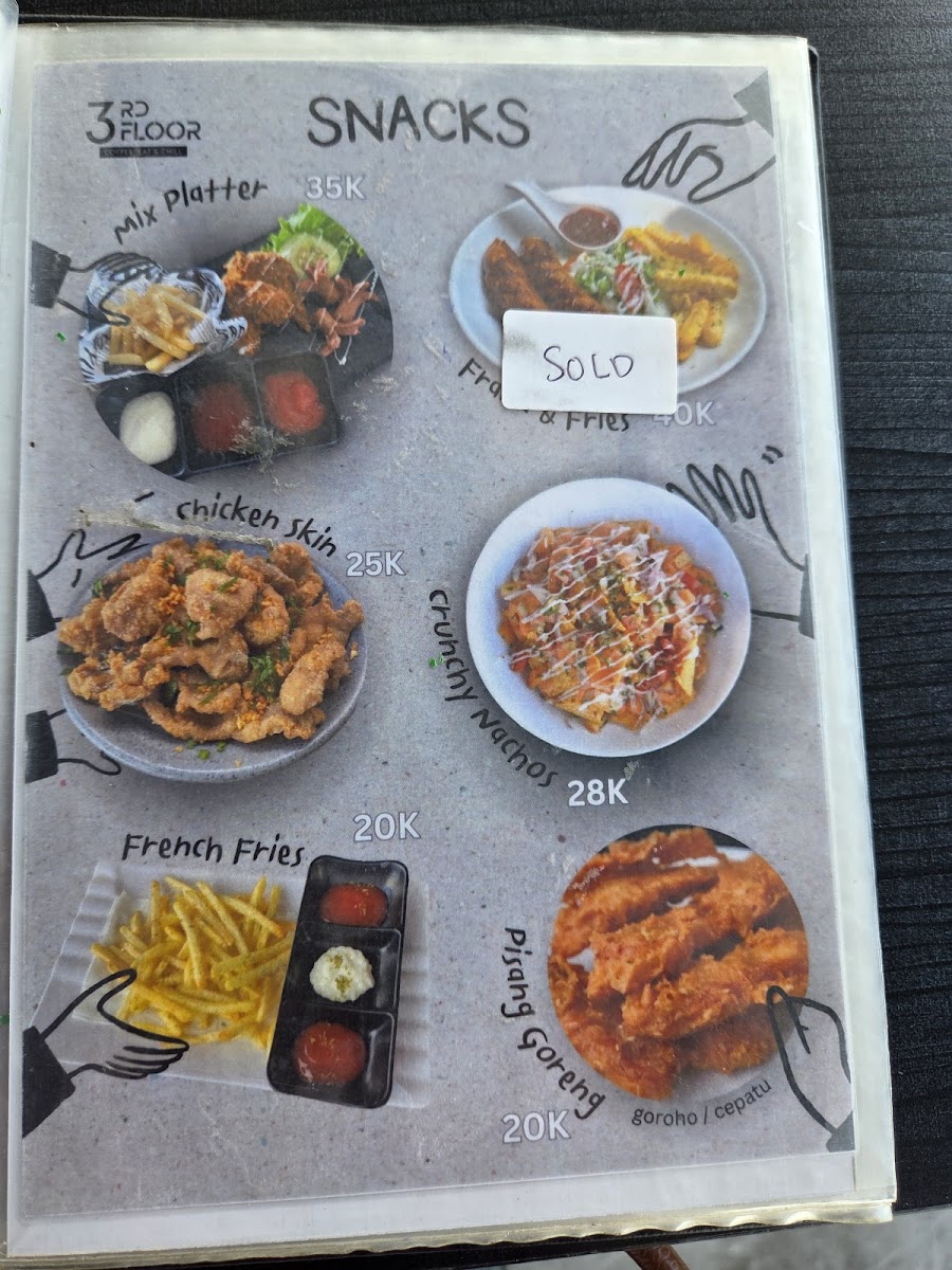 3rd Floor Coffee, Eat & Chill Photo Menu 9
