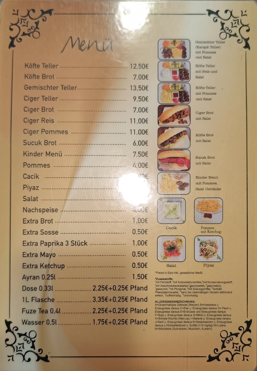 Edirne Tava Cigeri Photo Menu 3